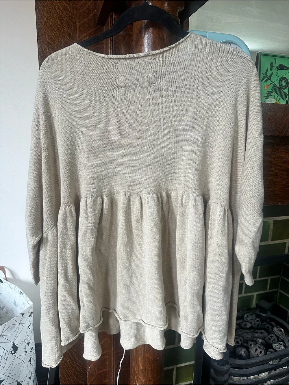 Lauren manoogian peplum sweater
